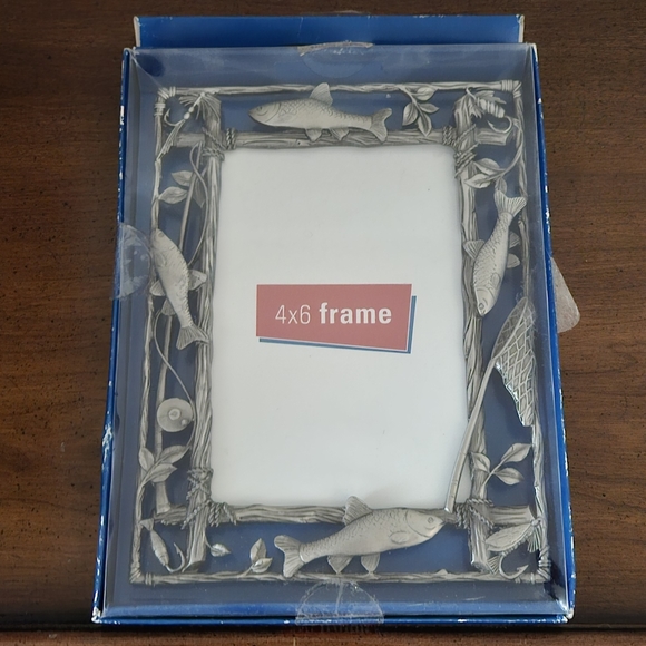 Kohl's Accents Nwt 4x6 Pewtwe Bass Frame Poshmark